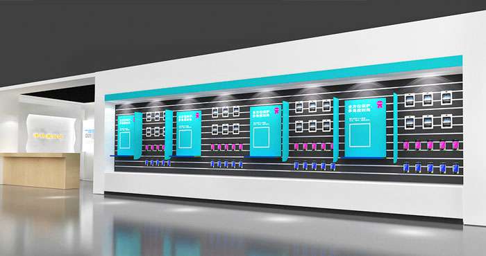 鄭州蘋果手機(jī)專賣店裝修設(shè)計(jì)效果圖